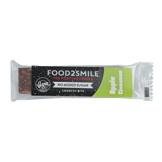 Food2Smile Apple pie bar glutenvrij lactosevrij 28 Gram