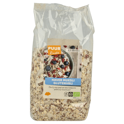 Puur Rineke Haver muesli glutenvrij bio 750 Gram