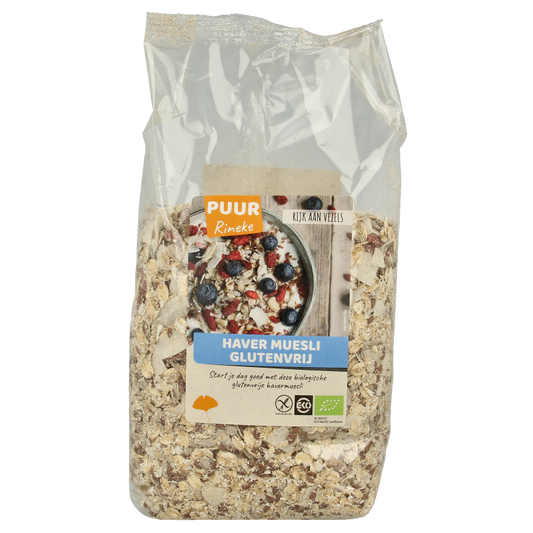 Puur Rineke Haver muesli glutenvrij bio 750 Gram