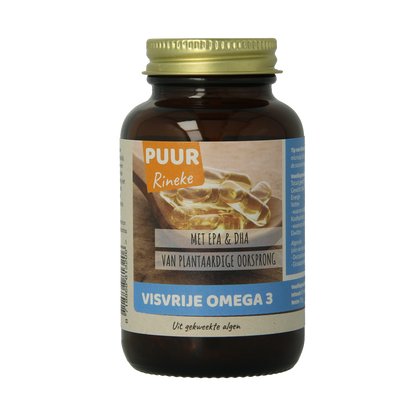 Puur Rineke Visvrije omega 3 60.00 Vegetarische capsules