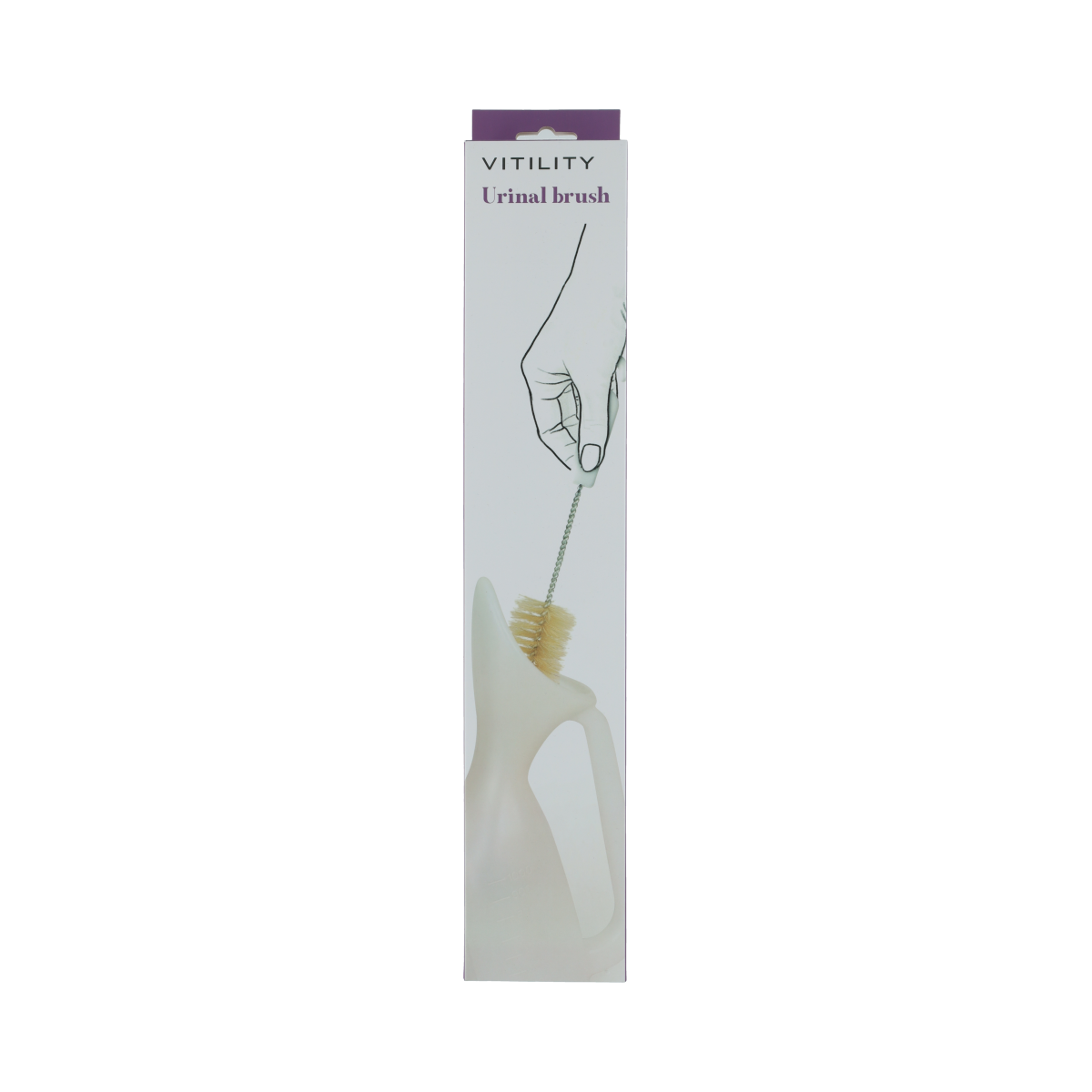 Vitility Urinaalborstel 1.00 Stuks