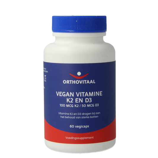 OrthoVitaal Vitamine K2 & D3 vegan 60.00 Vegetarische capsules