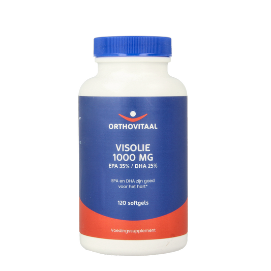 OrthoVitaal Visolie 1000mg EPA 35% DHA 25% 120.00 Softgels