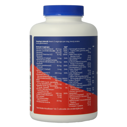 OrthoVitaal Ortho multi 60+ 120.00 Vegetarische capsules