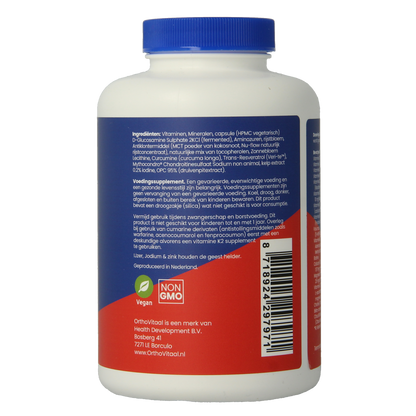 OrthoVitaal Ortho multi 60+ 120.00 Vegetarische capsules