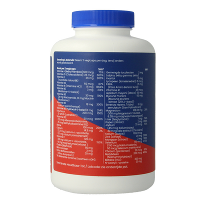 OrthoVitaal Ortho multi man 120.00 Vegetarische capsules