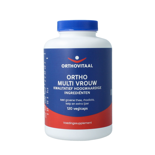 OrthoVitaal Ortho multi vrouw 120.00 Vegetarische capsules