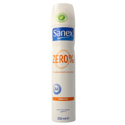 Sanex Deodorant spray zero % sensitive 200 Milliliter