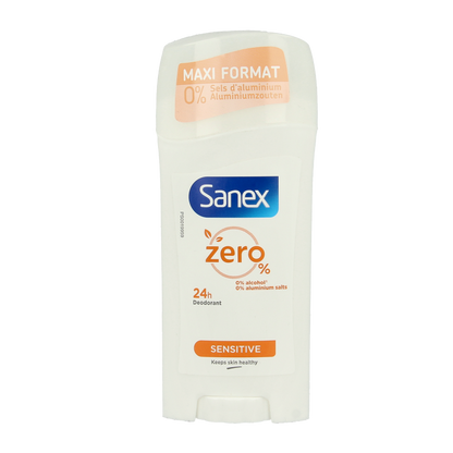 Sanex Deodorant stick zero % sensitive 65 Milliliter