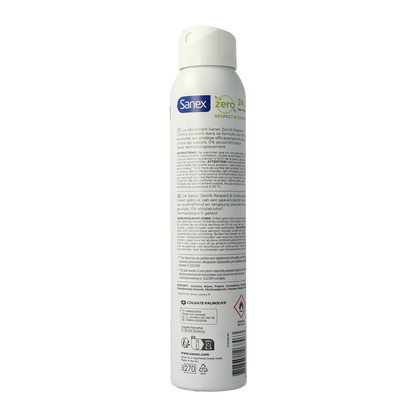 Sanex Deodorant spray zero% respect & control 200.00 Milliliter
