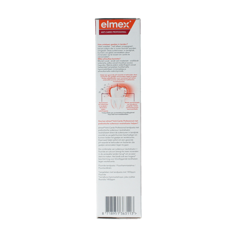 Elmex Tandpasta anti caries professional 75 Milliliter