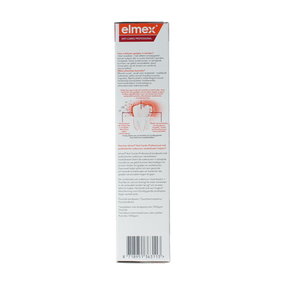 Elmex Tandpasta anti caries professional 75 Milliliter