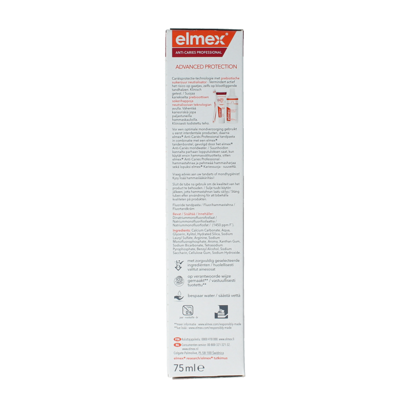 Elmex Tandpasta anti caries professional 75 Milliliter