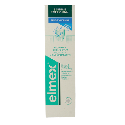 Elmex Tandpasta sensitive gentle white professional 75.00 Milliliter