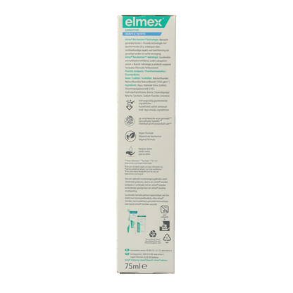 Elmex Tandpasta sensitive gentle white 75.00 Milliliter