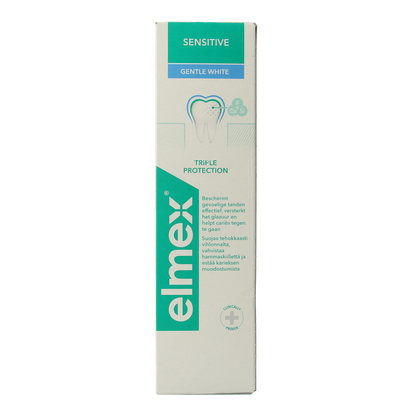 Elmex Tandpasta sensitive gentle white 75.00 Milliliter