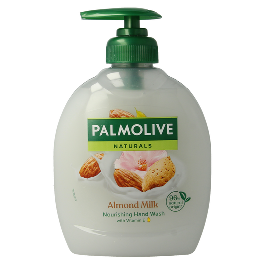 Palmolive Naturals handzeep melk&amandel 300.00 Milliliter