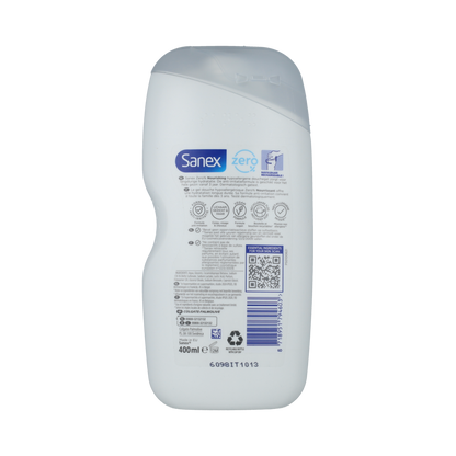 Sanex Douchegel zero% droge huid 400.00 Milliliter