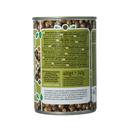 La Bio Idea Groene linzen bio 400 Gram