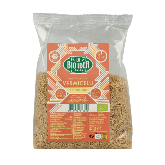 Bioidea Vermicelli half volkoren bio 375 Gram