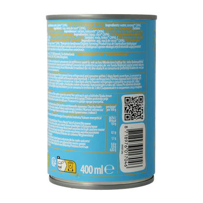Amaizin Cocosmelk light bio 400 Milliliter