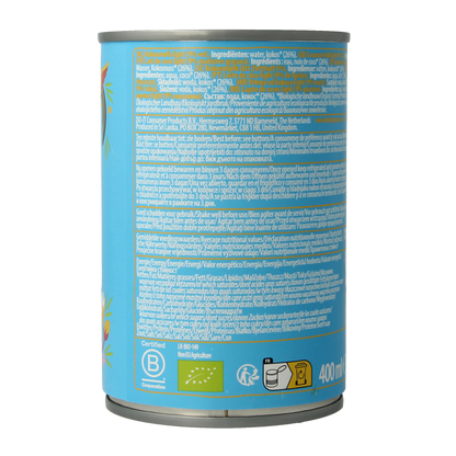 Amaizin Cocosmelk light bio 400 Milliliter