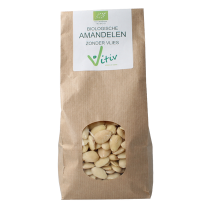 Vitiv Amandelen zonder vlies bio 500 Gram