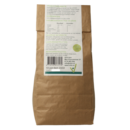 Vitiv Psyllium vezels bio 500 Gram