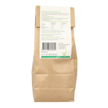 Vitiv Granola zaden en noten bio 500.00 Gram