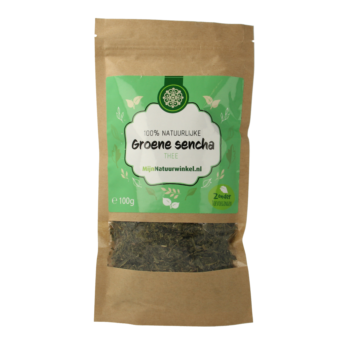 MijnNatuurwinkel Groene sencha thee 100.00 Gram