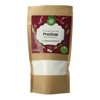 MijnNatuurwinkel Fructose druiven suiker 250 Gram