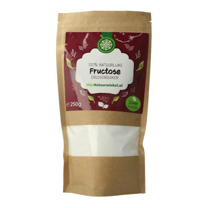 MijnNatuurwinkel Fructose druiven suiker 250.00 Gram