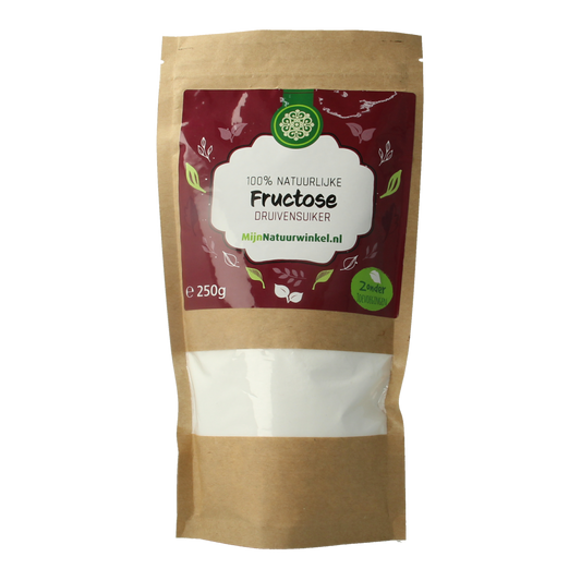 MijnNatuurwinkel Fructose druiven suiker 250.00 Gram