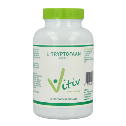 Vitiv L-Tryptofaan 60 Vegetarische capsules