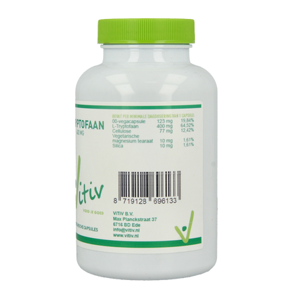 Vitiv L-Tryptofaan 60 Vegetarische capsules