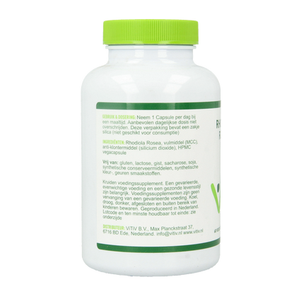 Vitiv Rhodiola rosea 500mg 60 Vegetarische capsules
