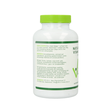 Vitiv Vitamine D3 1000IU 25mcg vega 240 Softgels