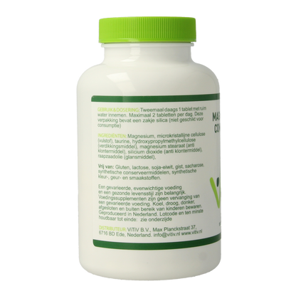 Vitiv Magnesium compleet met taurine 100 Tabletten