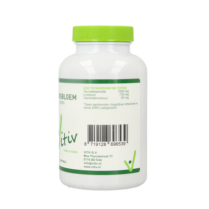 Vitiv Teunisbloemolie 1000mg 100 Softgels