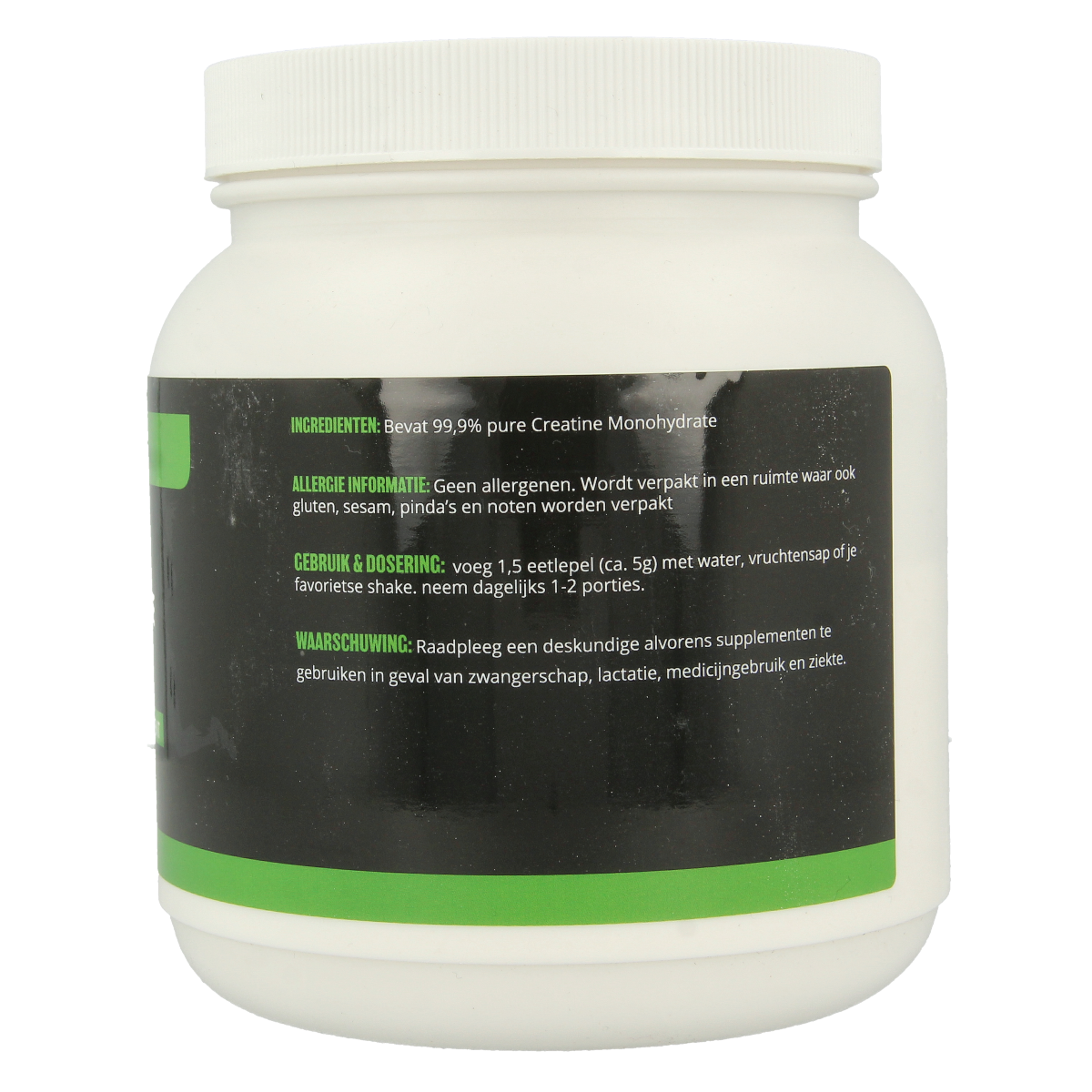 MijnNatuurwinkel Creatine monohydrate 500.00 Gram