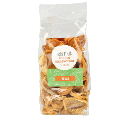 MijnNatuurwinkel Gedroogde kaki fruit 200 Gram