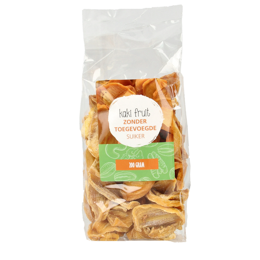 MijnNatuurwinkel Gedroogde kaki fruit 200.00 Gram