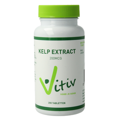 Vitiv Kelp extract 200mcg 200.00 Tabletten