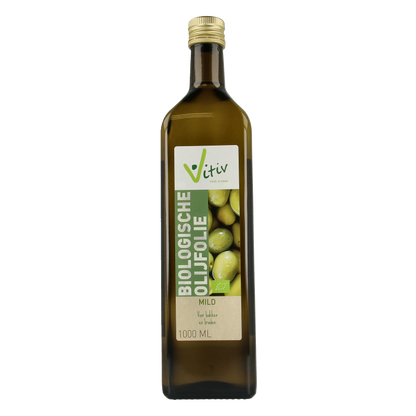 Vitiv Olijfolie mild bakken en braden bio 1 Liter