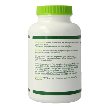 Vitiv Tribulus terrestris 500mg groen 100 Capsules