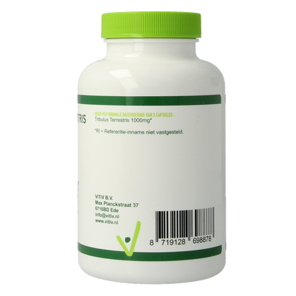 Vitiv Tribulus terrestris 500mg groen 100 Capsules