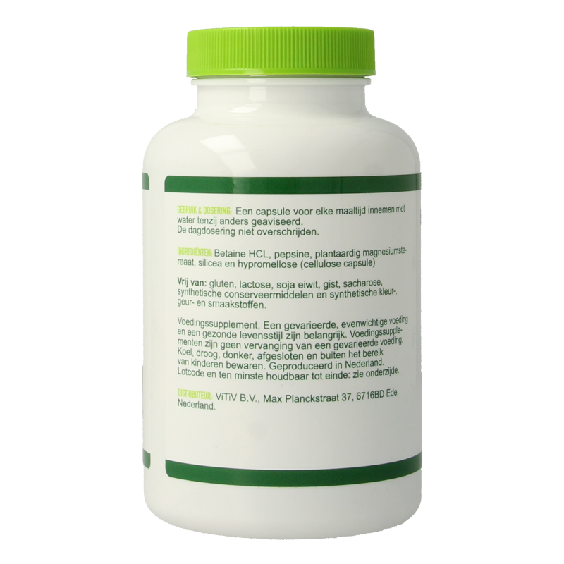 Vitiv Betaine HCL & pepsine 100 Capsules