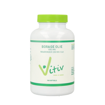 Vitiv Borage olie 100.00 Softgels