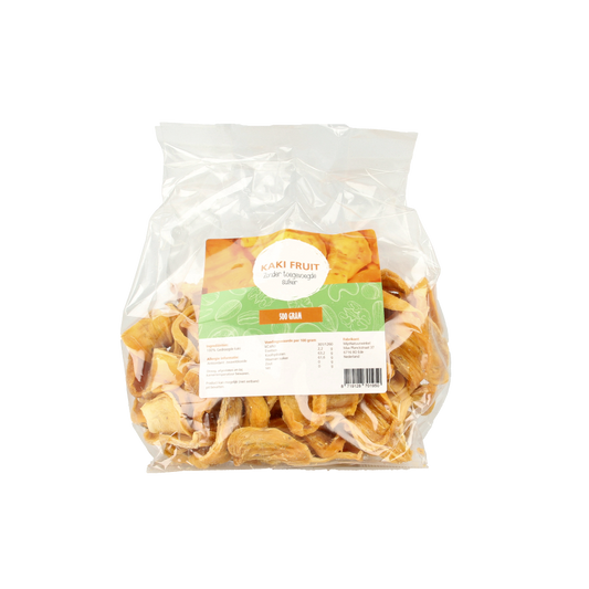 MijnNatuurwinkel Gedroogde kaki fruit 500.00 Gram