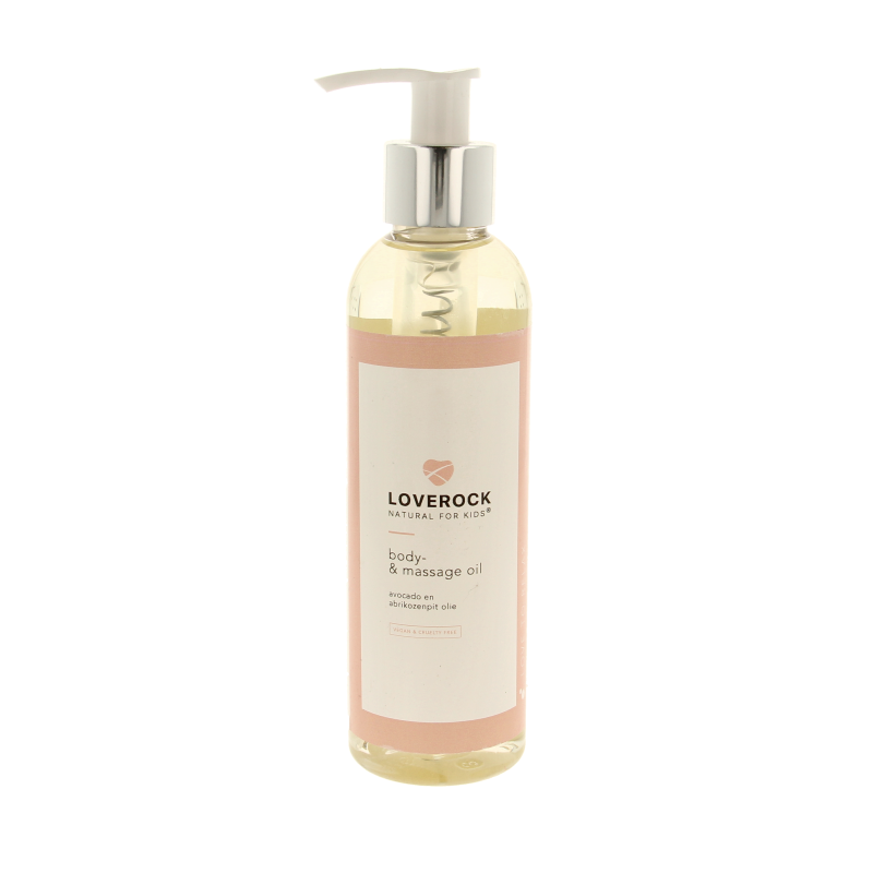 Loverock Love to relax body & massage olie kids & family 200 Milliliter